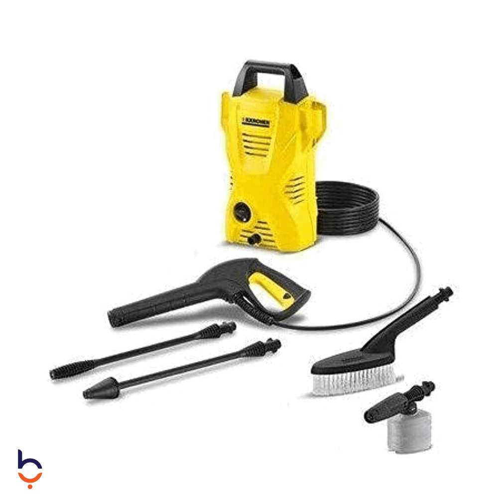 ماكينة غسيل بالبخار كارتشر 1400 وات بالضغط العالي 110 بار -K2-COMPACT