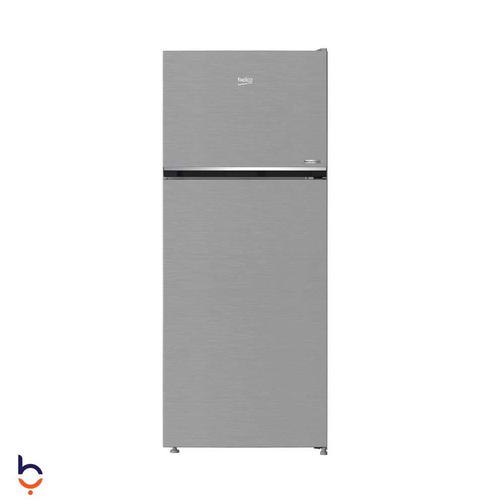 ثلاجة بيكو 367 لتر نوفروست , بتقنية الانفرتر - RDNE420K02DXISEG فضي