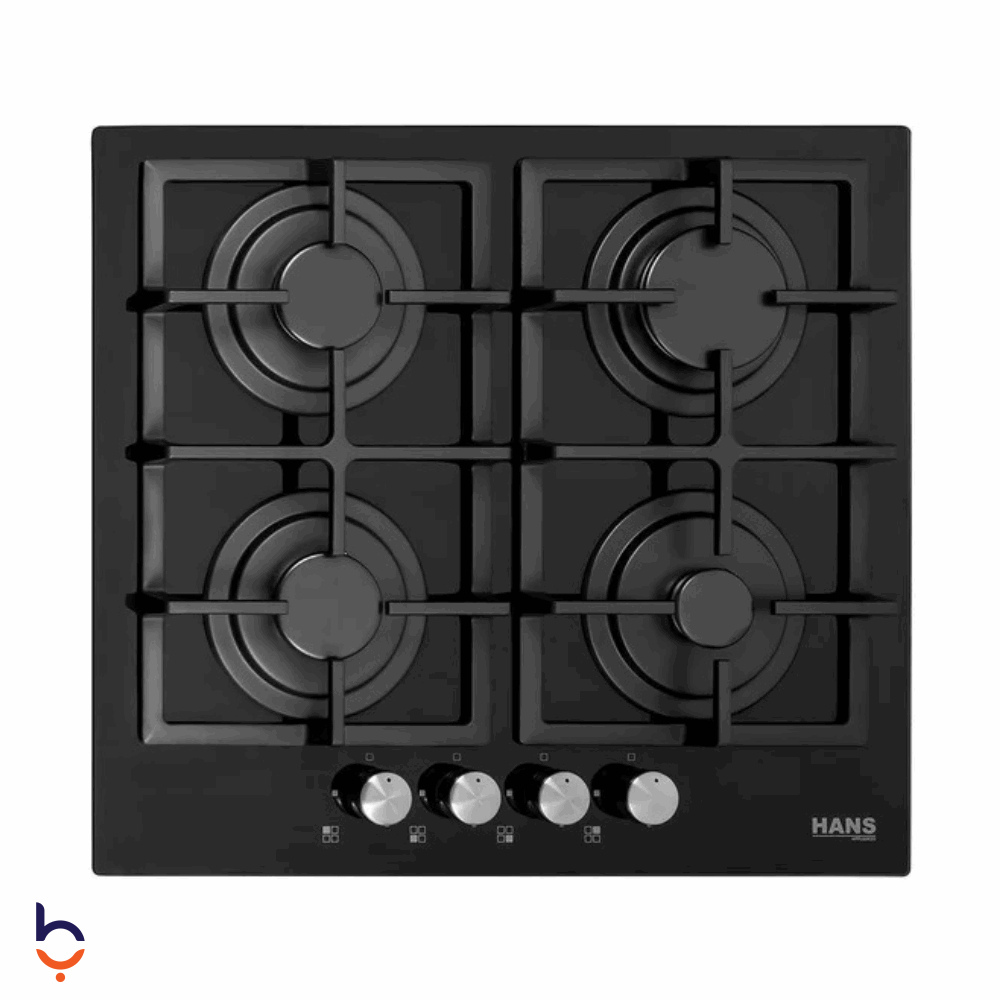 Hob Hans 60 cm 4 Burners - 6170 Black
