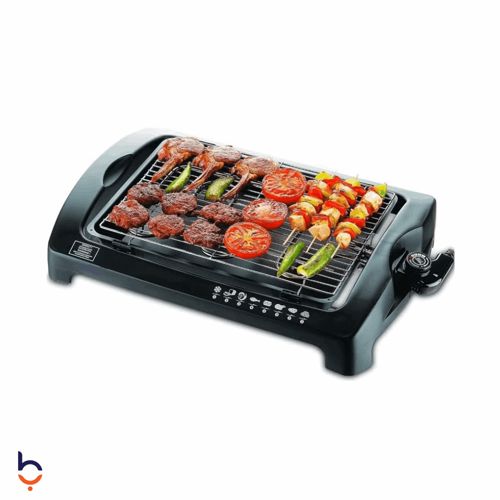 شواية كهربائية بلاك اند وايت روفو 2200 وات BQ6000 أسود