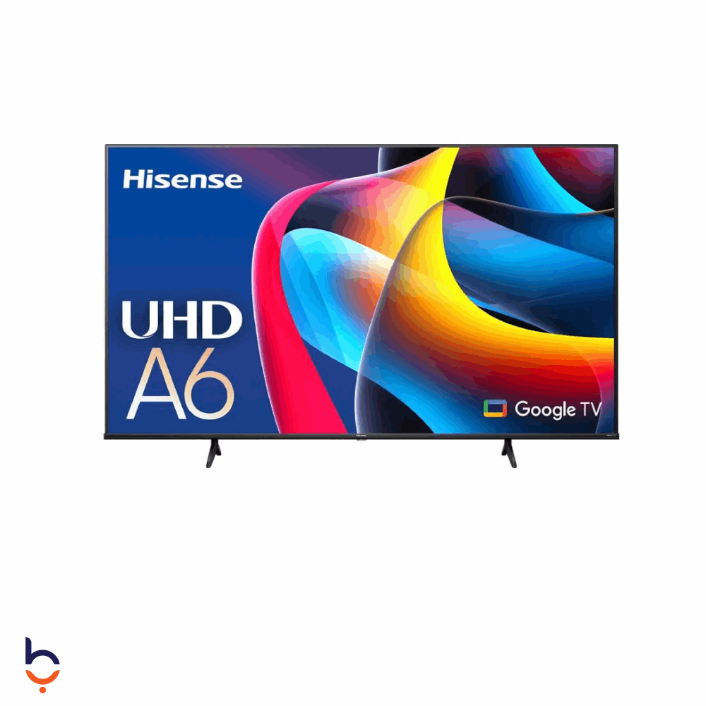 شاشة هايسنس 50 بوصة UHD، 50A6N أسود