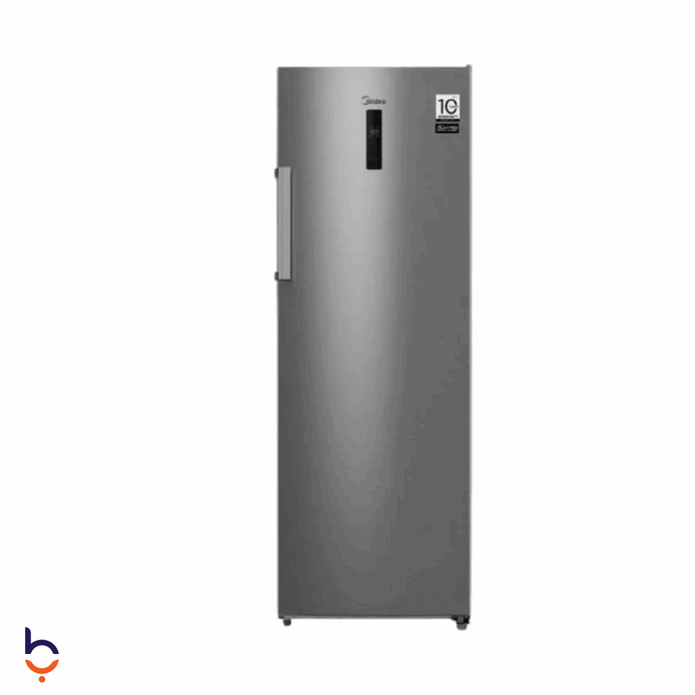 فريزر رأسي ميديا 8 درج ديجيتال انفرتر MDRU385FEN46 سيلفر