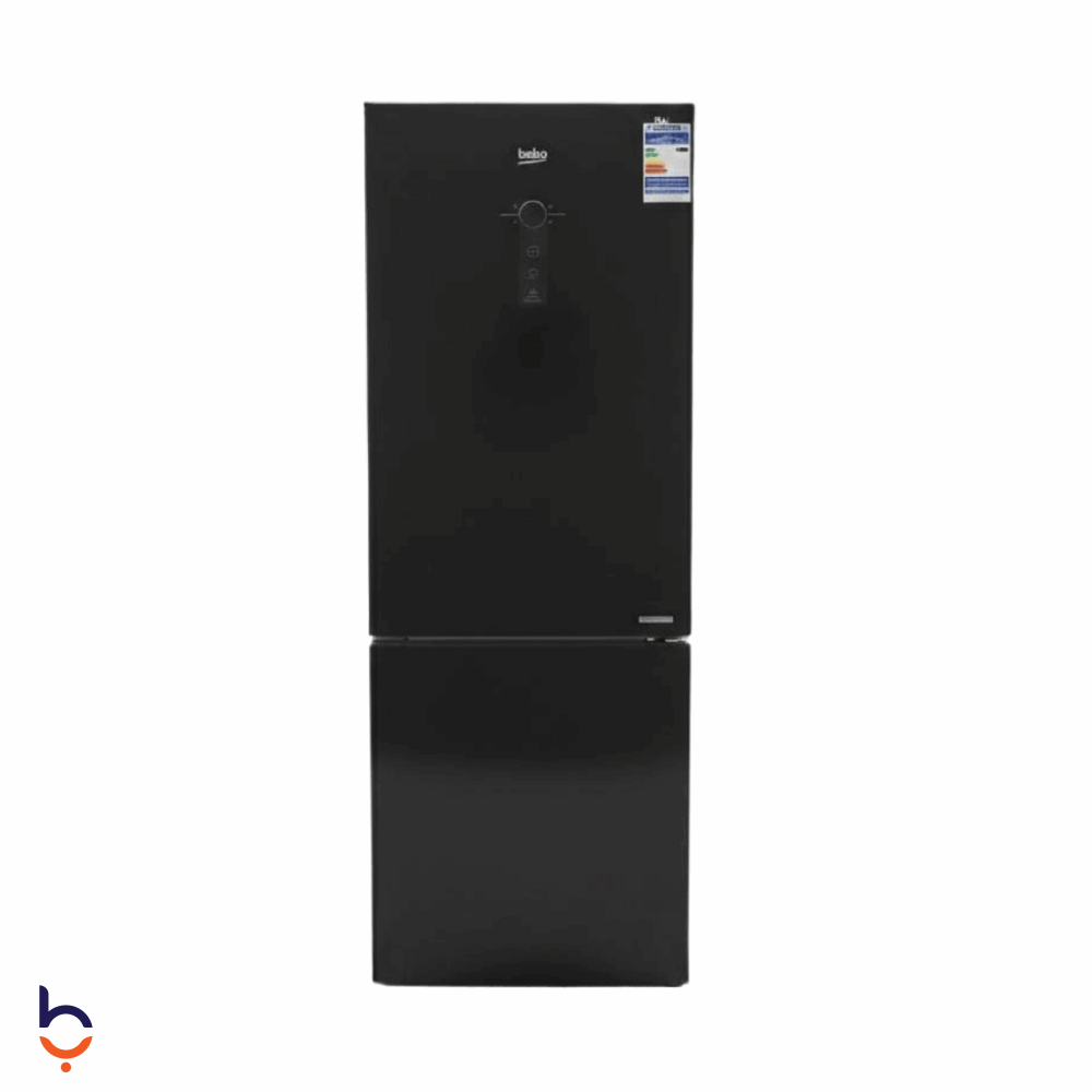 ثلاجة بيكو 490 لتر كومبي ديجيتال - B5RCNE565HXPBGE اسود زجاجي