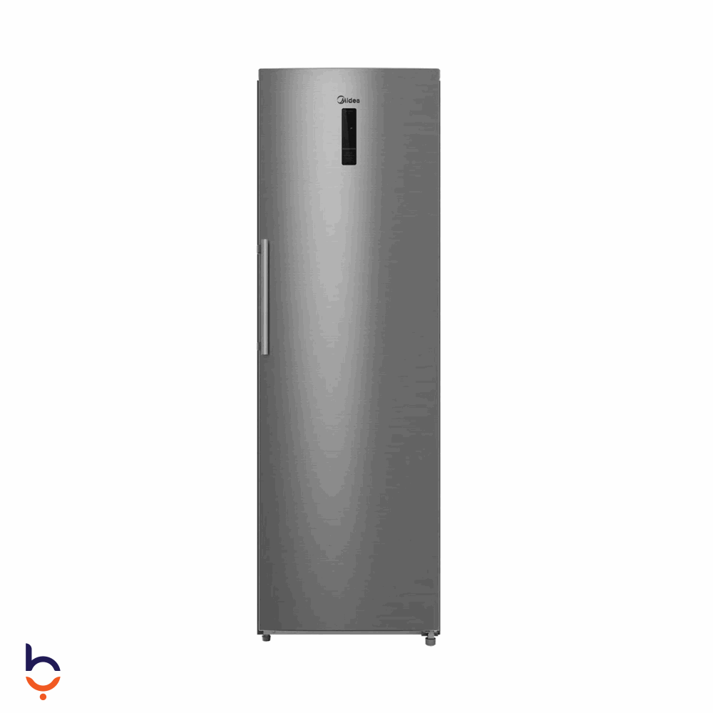 ديب فريزر ميديا 7 درج ​​عمودي سعة 238 لترًا بتقنية نو فروست عاكس حراري MDRU333FEN46 سيلفر