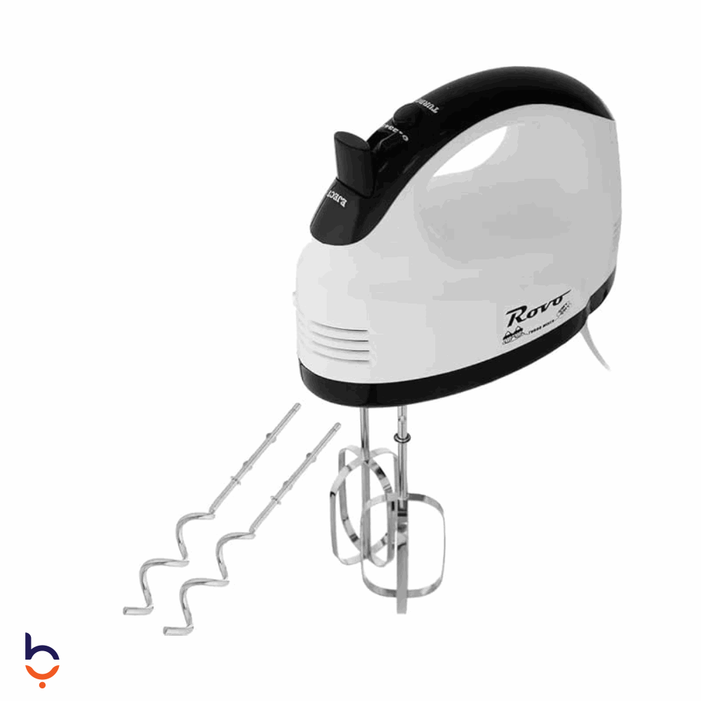 Hand Mixer Black &amp; White 300W Black &amp; White RH-300 300W Hand Mixer Black &amp; White