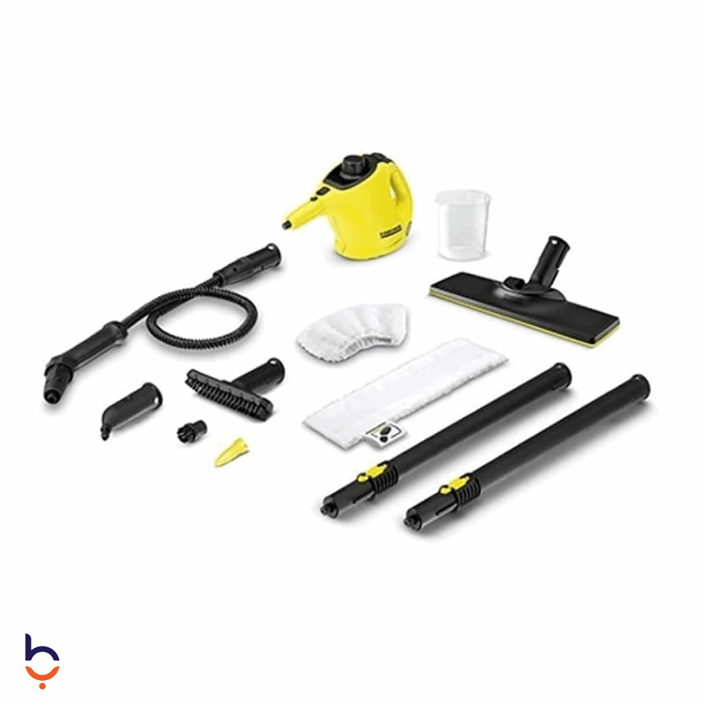 مكنسة كهربائية كارتشر 1200 وات منظف بالبخار بقوة   SC 1 EasyFix Premium أبيض