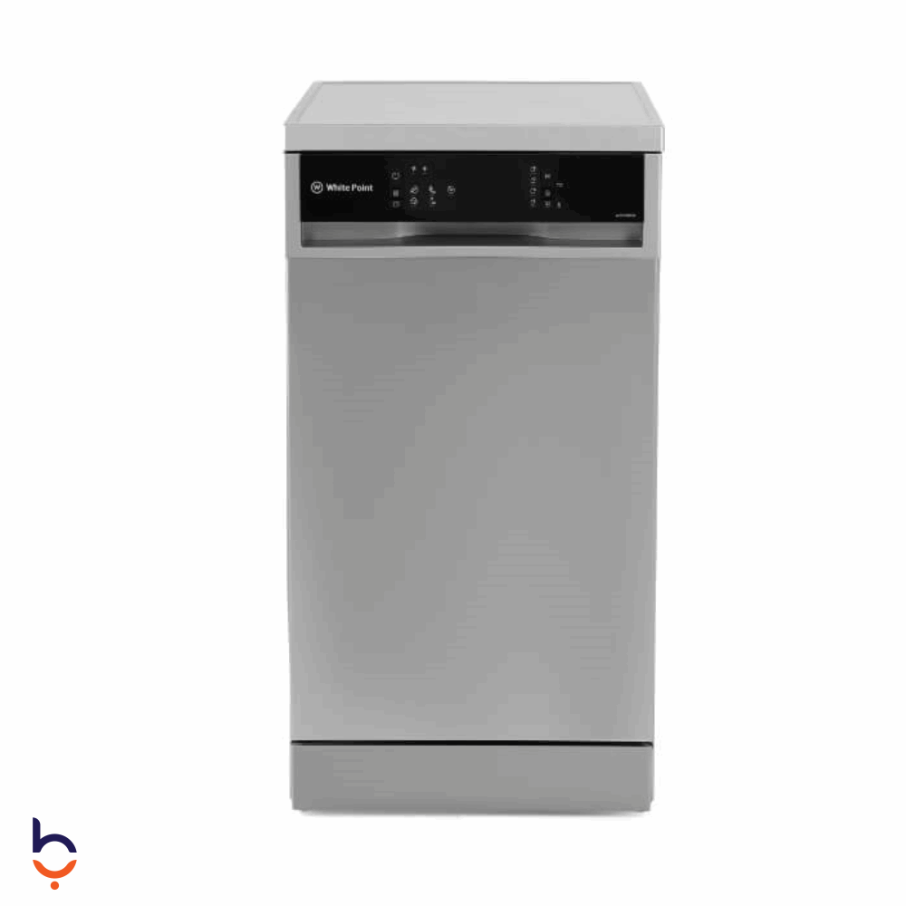 Dishwasher White Point 10 Settings White Point WPD105DS Dishwashers, 10 Persons, 5 Programs - Silver Silver