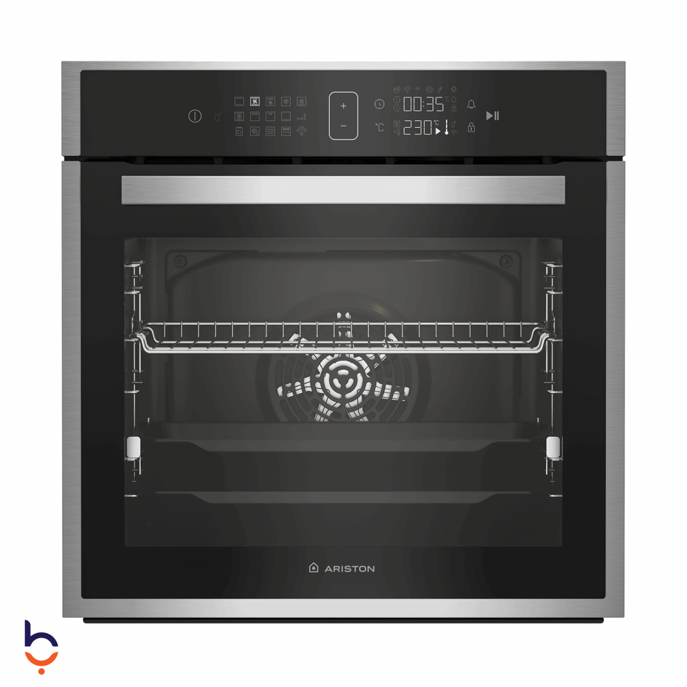 فرن اريستون 60 سم بشواية ، 72 لتر - AROE 6R395C XNA ستانلس ستيل