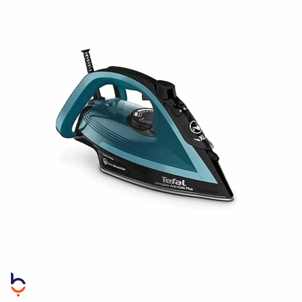 مكواة تيفال 2800 وات بخار التراجليس المقاومة للتكلس- FV6832E0 ازرق واسود