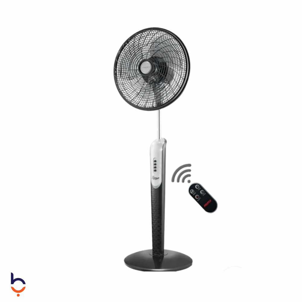مروحة استاند برفكس 17 بوصة تانجومع ريموت Tango SFT-173 اسود