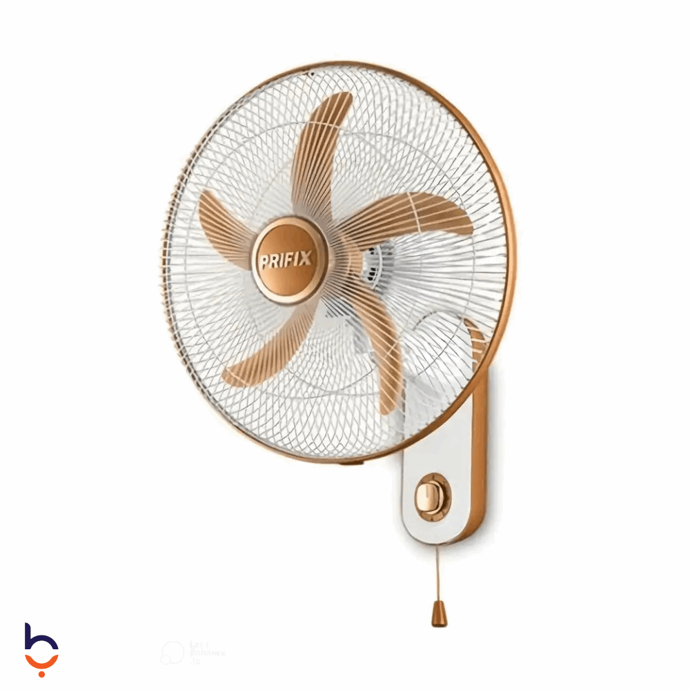 مروحة حائط برفكس 18 بوصة هاواي، WFH-180 ابيض*اذهبي