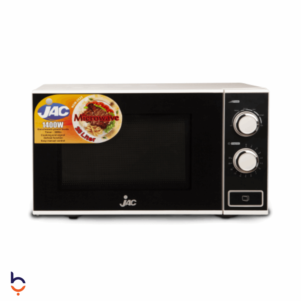 Microwave Jac 25 L 6LEVELS - STAINLESS -MW25-JA12A Black
