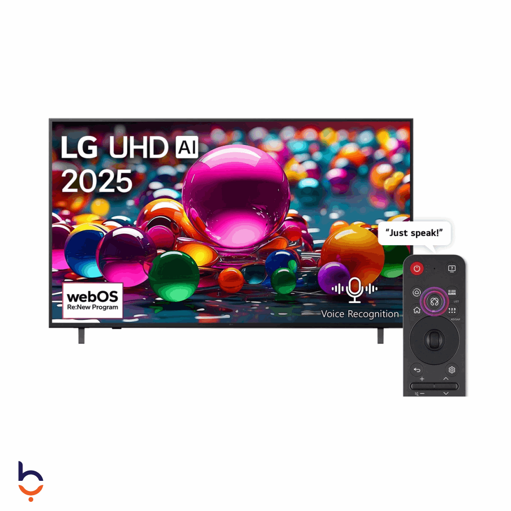 شاشة إل جي 55 بوصة تليفزيون سمارت LED مع ريسيفر بلت ان - 55UA85006LA