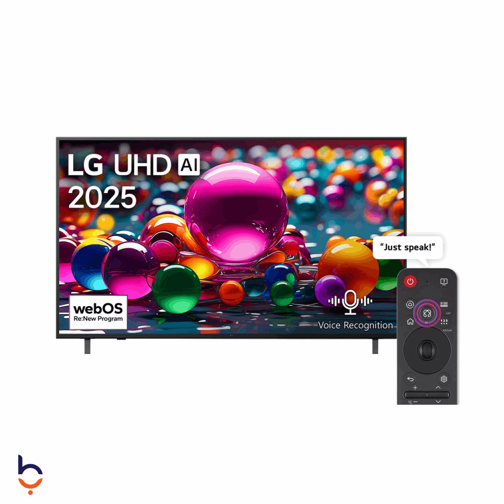 شاشة إل جي 65 بوصة تلفزيون سمارت LED، بدقة 4K UHD، بريسيفر داخلي - 65UA85006LA
