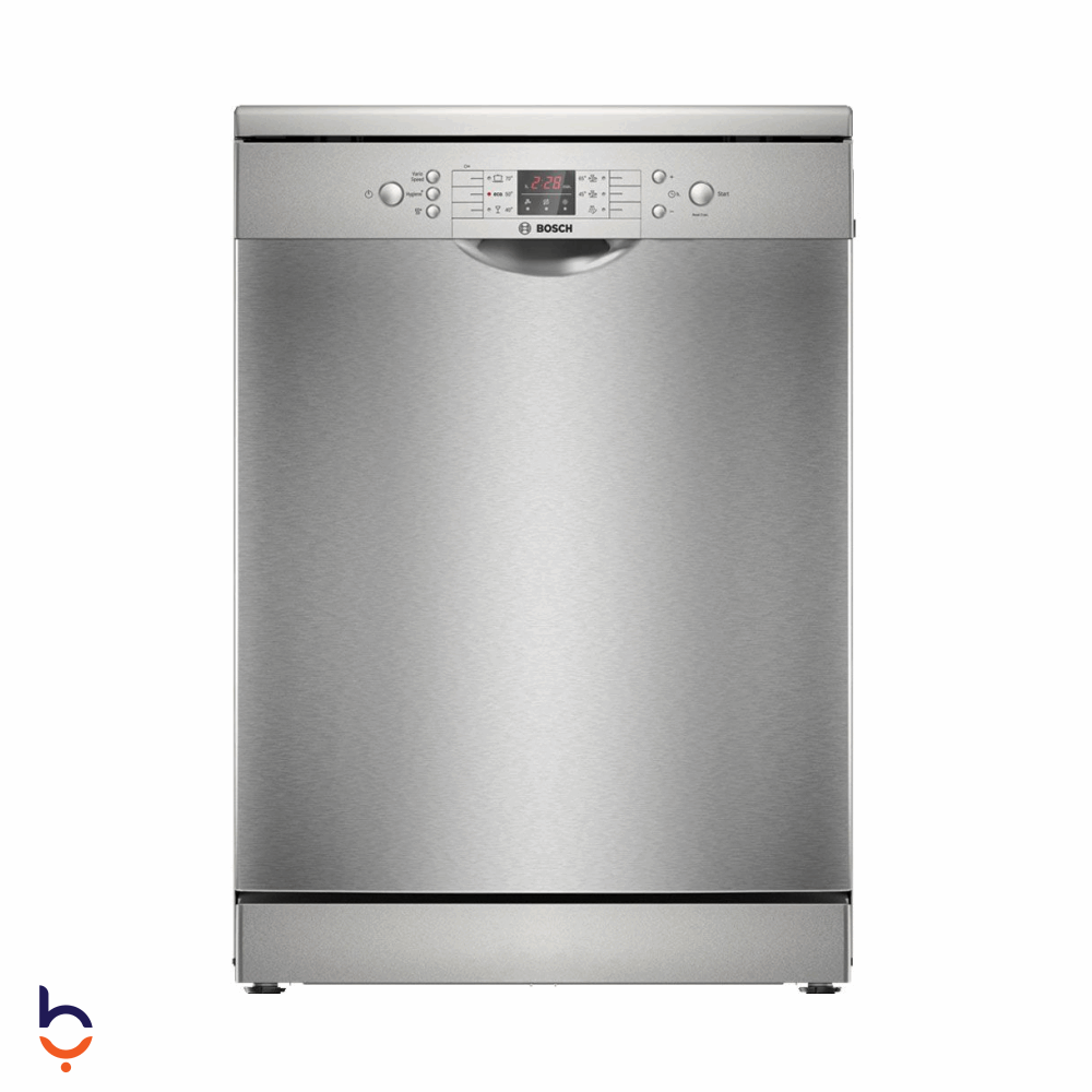 Dishwasher Bosch 13 Persons Series 2, 6 programs, digital display, 60 cm - SMS26AI00V stainless steel
