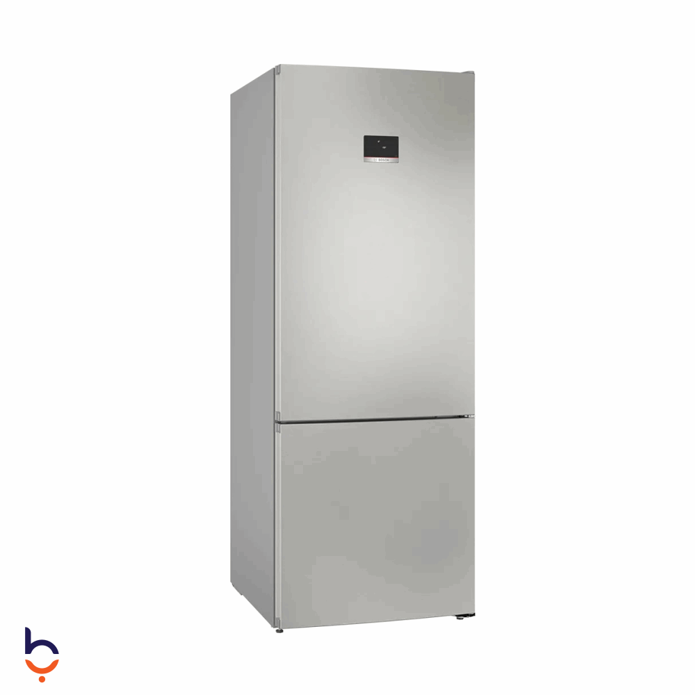 Refrigerator Bosch 483 L No-Frost 2-Door Combi, Bottom Freezer Digital - KGN55CIEE8 Silver