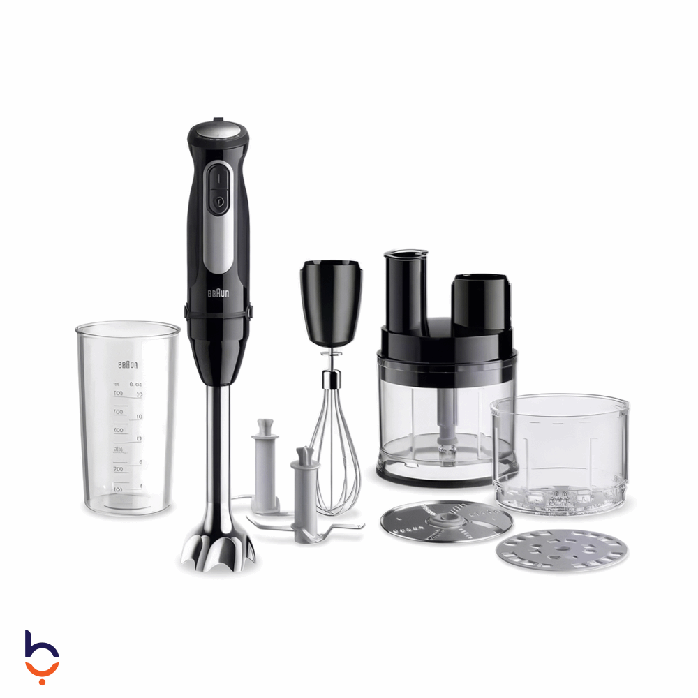 Hand Blender Braun 1000 Watt MultiQuick 5 ,500ml  - MQ50813MBK Black