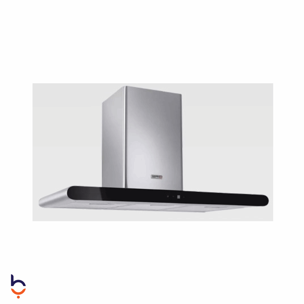 شفاط مانيلوتي 90 سم T-Box بقوة شفط 760 م³/ساعة وتحكم باللمس - MT-90HEF22B-TB-SS ستانلس ستيل