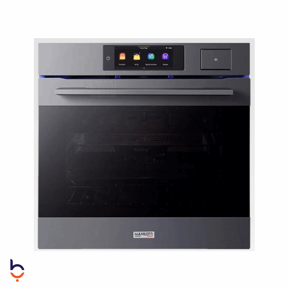 Oven Manilotti 92 L 60x60 cm Electric Oven – Steam &amp; Air Fry Functions – Full Touch Control – MT-BI90G2D-K142BL/G3 Gray