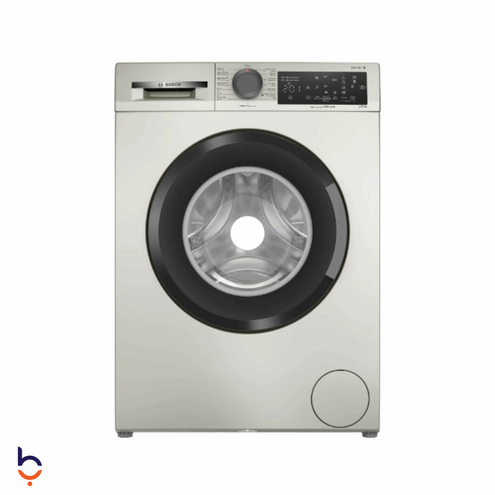 Front Load Automatic Washing Machine Bosch 8 Kg Series 2, 1200 rpm - WLZ2421SEG Silver