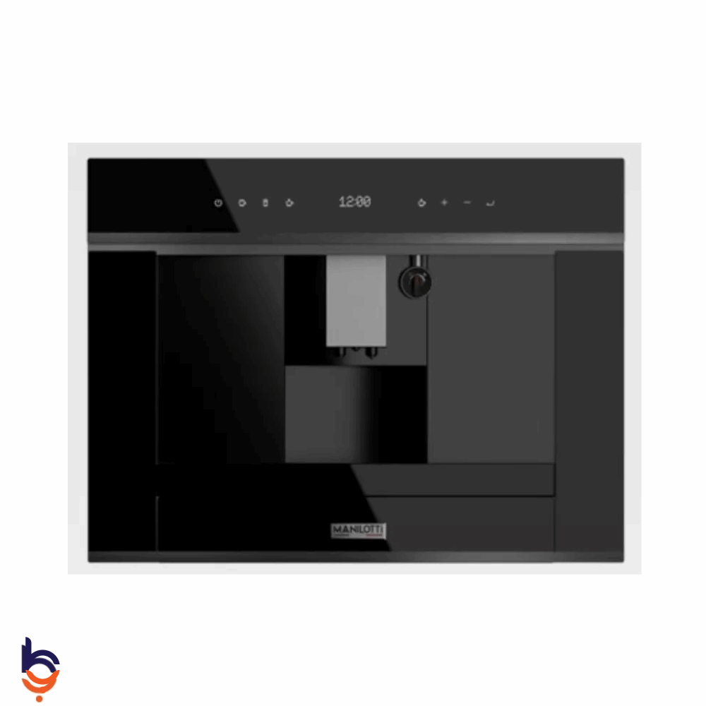 Coffee Machine Manilotti 45 Cm Automatic with KALERM system and touch control - MT-BCMC1501-BG Black Glass