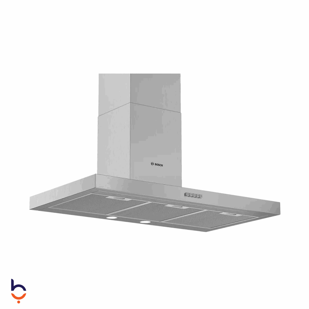 Hood Bosch 90 Cm Model T, 616 m³/h capacity – DWB95BC50T Stainless Steel