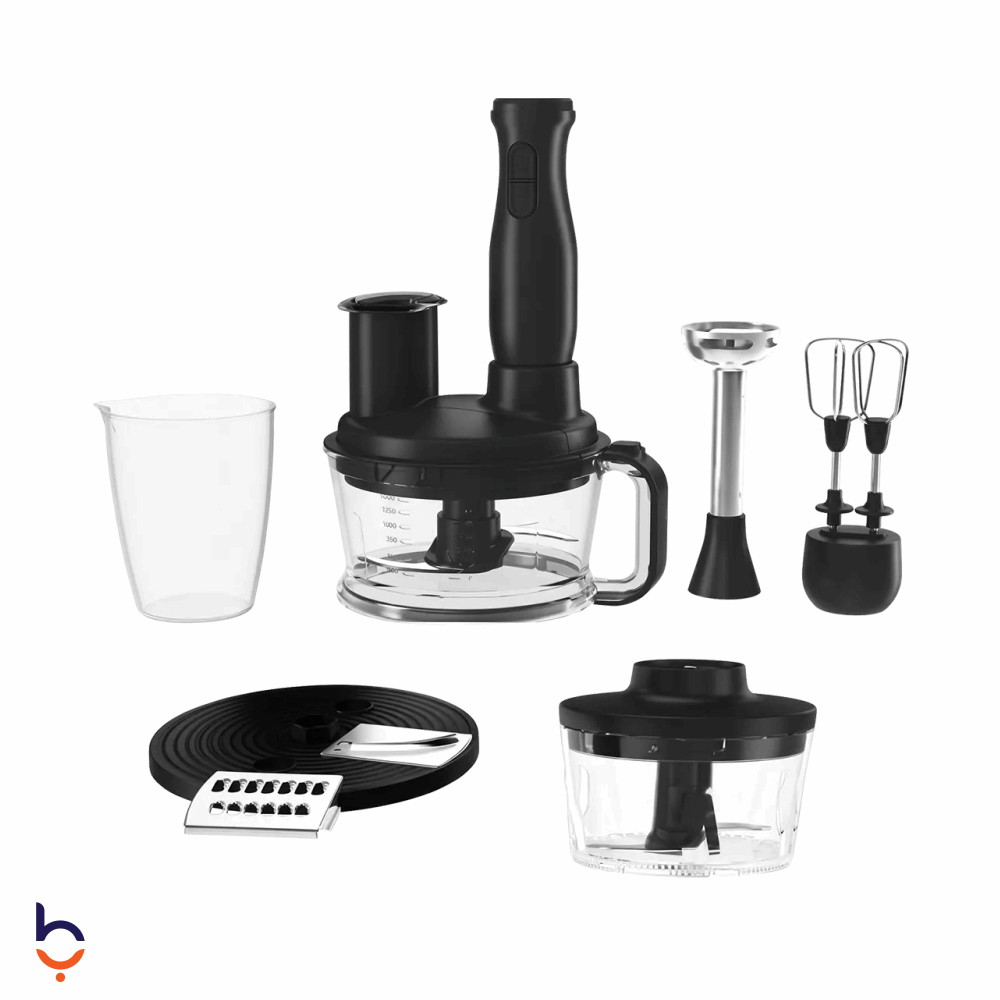 Hand Blender Beko 1500 Watt With attachments - RHB 2550 Black