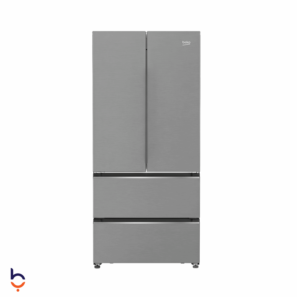 Refrigerator Beko 605 L 4-Door, Digital Inverter - GNE60500XEG Silver