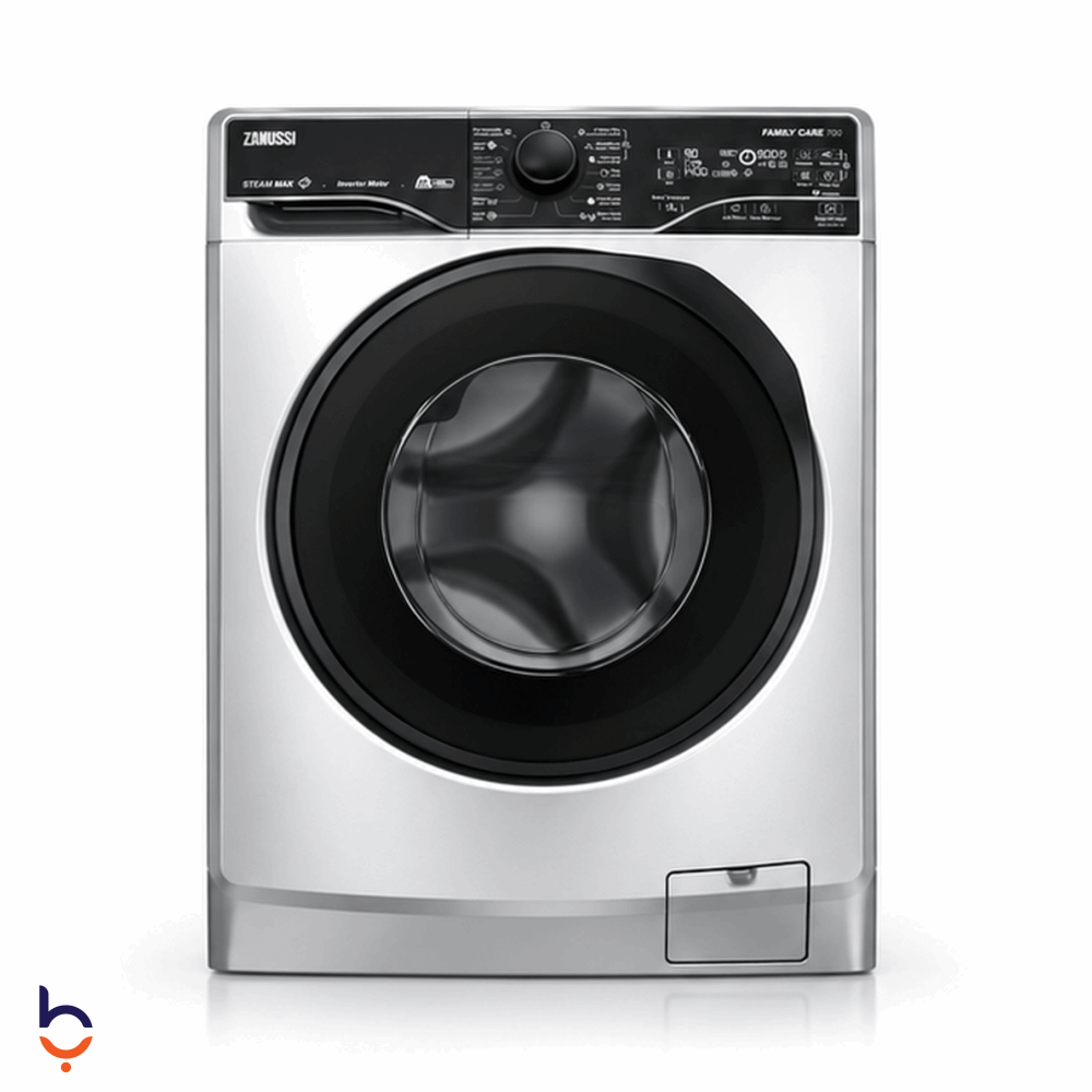Washing Machine Zanussi 11 Kg 1400 RPM, Inverter, SteamMax - ZWF1421SM7 Silver